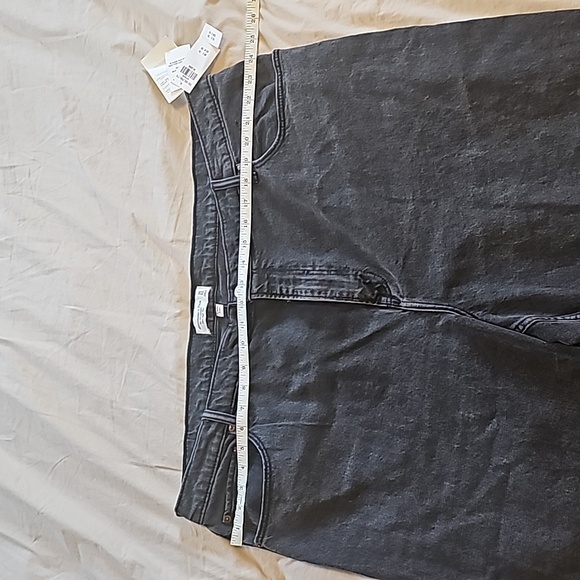 NWT curve love Abercrombie 90s ultra high rise straight jeans - Picture 6 of 6